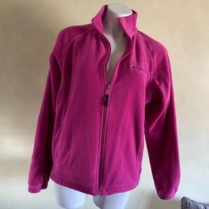 Columbia Sportswear pink zipped jacket